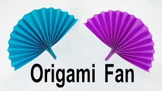 Origami Fan Tutorial (Traditional)