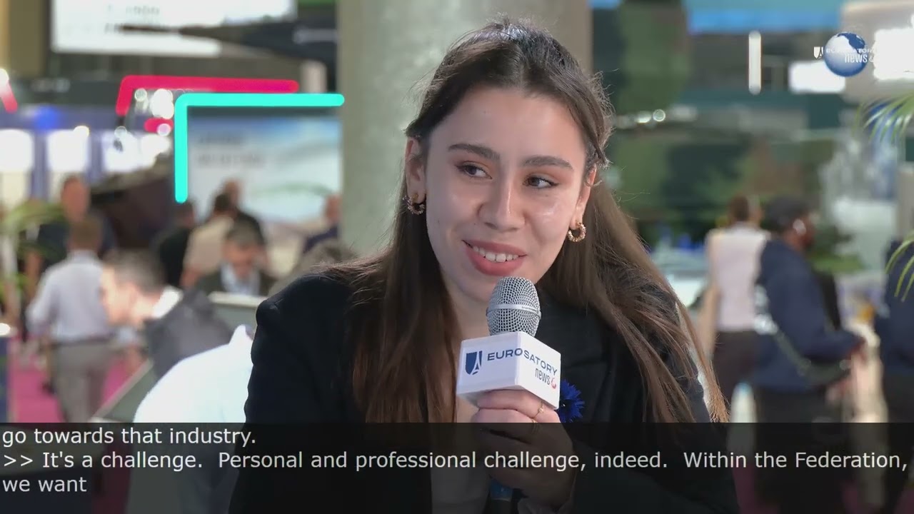 Eurosatory 2024 – Interview of Léana LOUREIRO from FEDERATION ATLAS