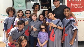 Lyon Daniels ICE CREAM Break On Set Of We Can be Heroes with Priyanka Chopra