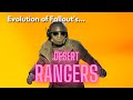 Evolution of Fallout's Desert Rangers