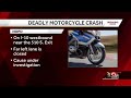 New Orleans Police investigating fatal motorcycle crash