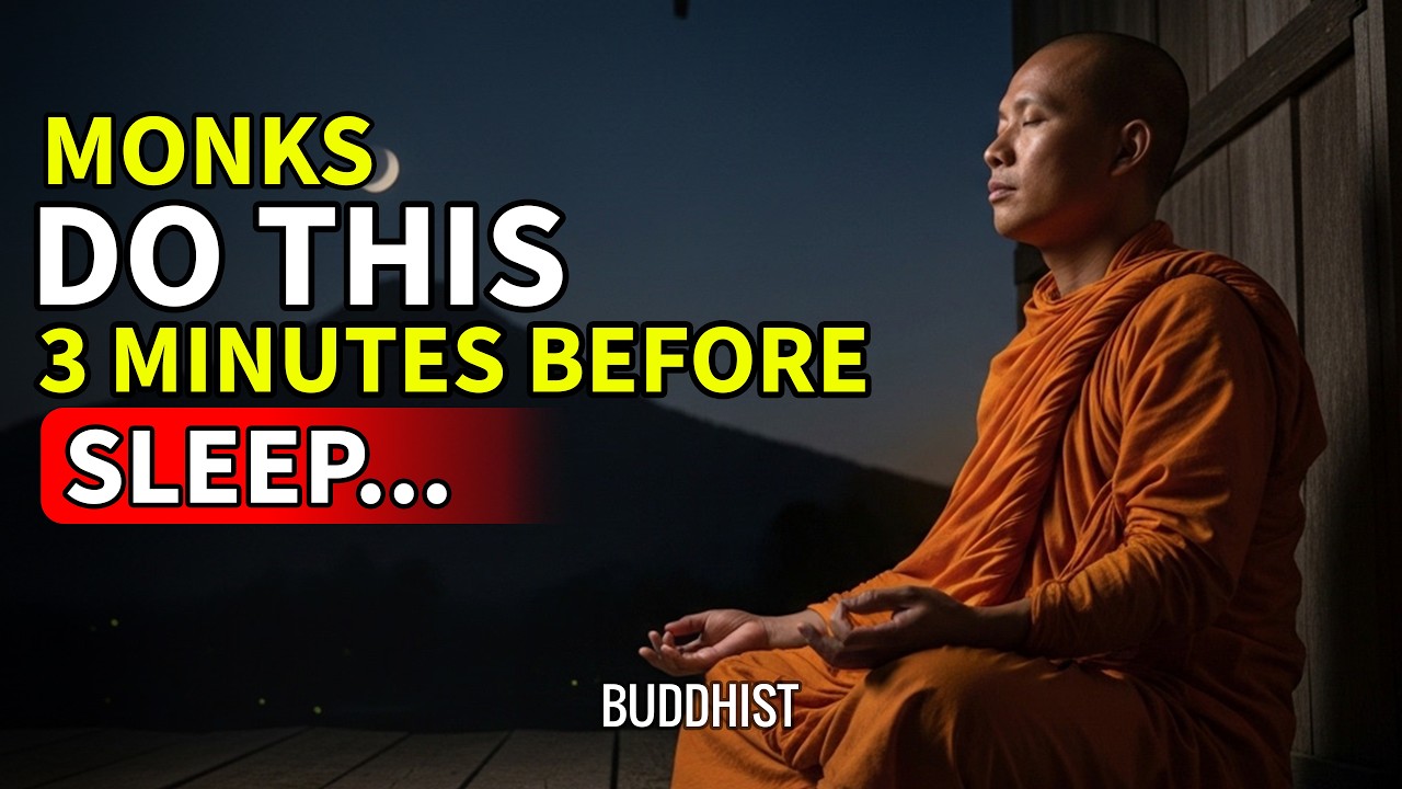 Monks Use This 3-Minute Method to Heal the Body While Sleeping | Daily Dharma Light