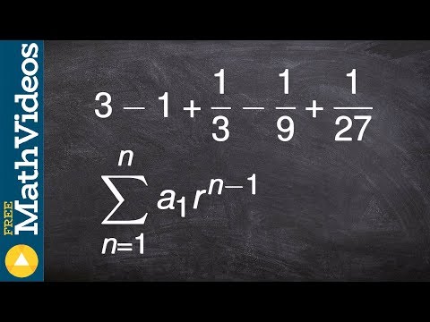 Write a geometric