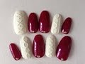 ♡ニットネイルのやり方♡Knit Nails♪