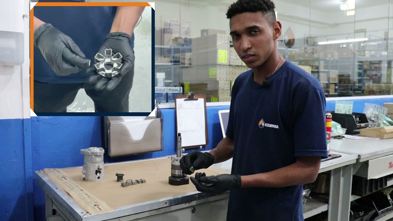 Montagem Interna da Bomba Injetora DP 210