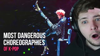 First Time Reacting Kpop DANGEROUS Choreographies That Make Fans SCREAM