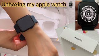 Unboxing my new APPLE WATCH ⌚️ #seriesSE2 #applewatch #unboxing #unboxing video #2024 #canada