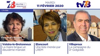 7/8 Politique. Emission du 11 février 2020
