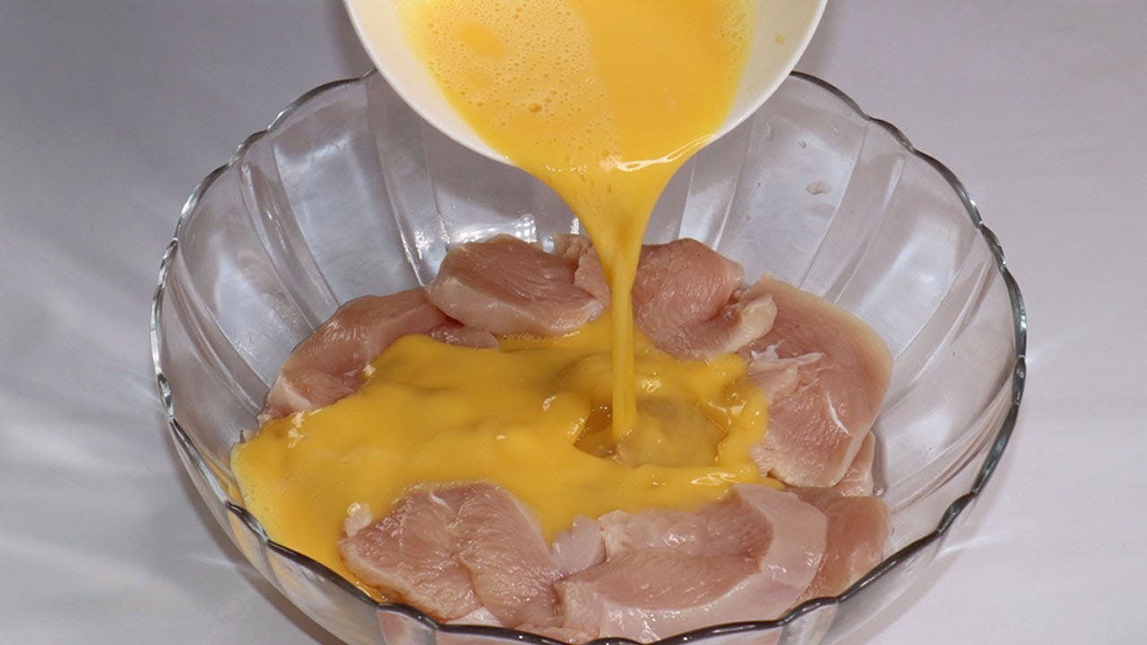 ندمت اللي كنت نحضر صدر الدجاج بالطريقة العادية جبت ليك اللي غتبهرك كيجي لديد أحسن من دجاج كنتاكي