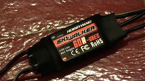 Hobbywing Skywalker ESCのプログラミング