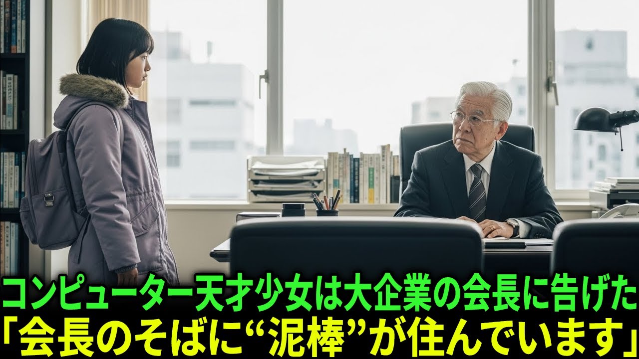 コンピューター天才少女が財閥会長に告げた――「会長のそばに“泥棒”が住んでいます。私が捕まえてあげます」| オーディオブック | 感動する話 | スカッとする話