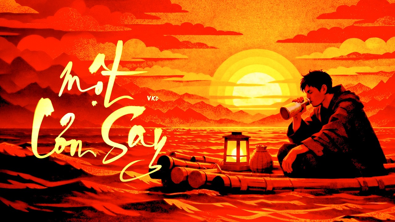 MỘT CƠN SAY [ VKD ] - Lyric Video / Final - Tìm trong sâu thẳm một cơn đau lạc loài !