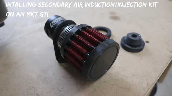 Installing the ECS Tuning Secondary Air Injection/Induction Kit on an MK7 GTI