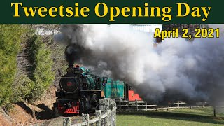 Tweetsie Railroad Opening Day 2021 with Yukon Queen 190!