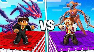 CUBÃO de LUCKY BLOCK de PIXELMON! ETERNATUS vs DEOXYS no MINECRAFT