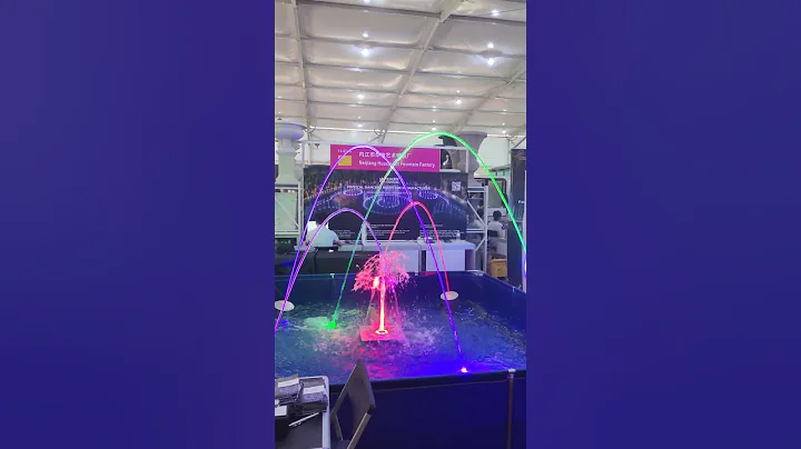Amazing laminar flow fountain effect！ #fountain #manufacturing #cantonfair2025