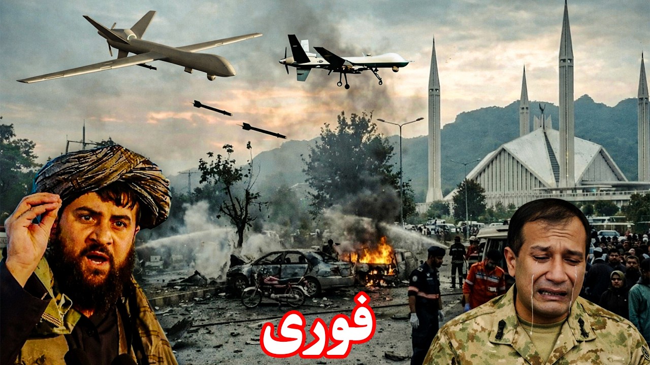 جزئیات حمله پهپادی امارت اسلامی به اسلام آباد پاکستان | Taliban drone attack on Islamabad, Pakistan