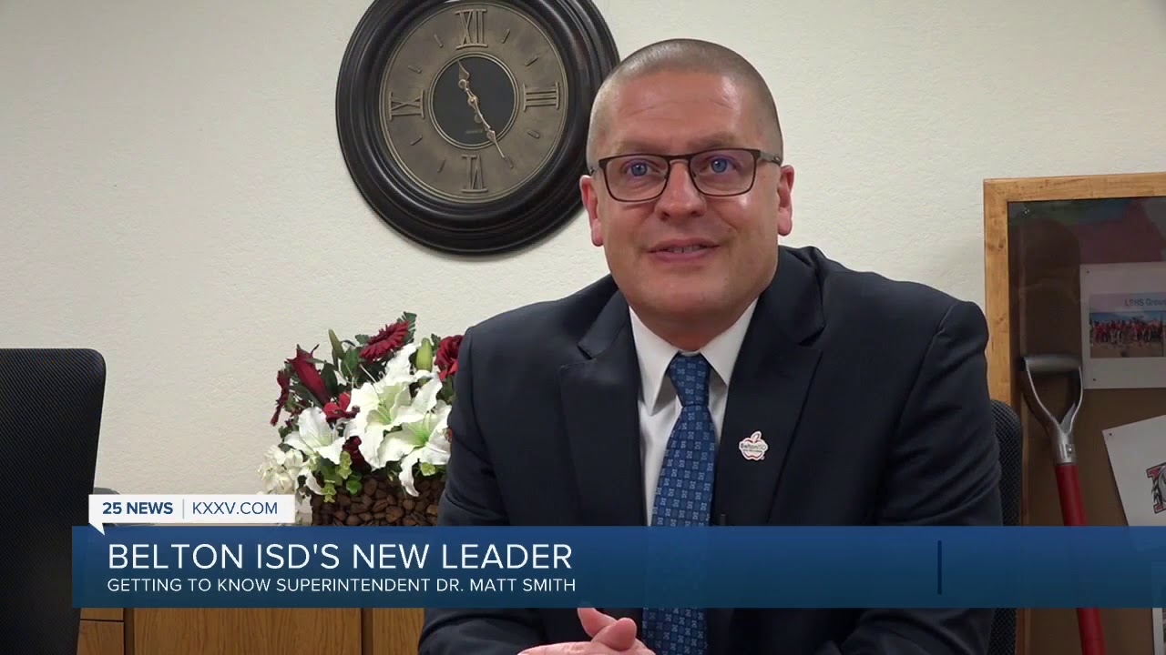 New Belton ISD Superintendent First Order of Business YouTube