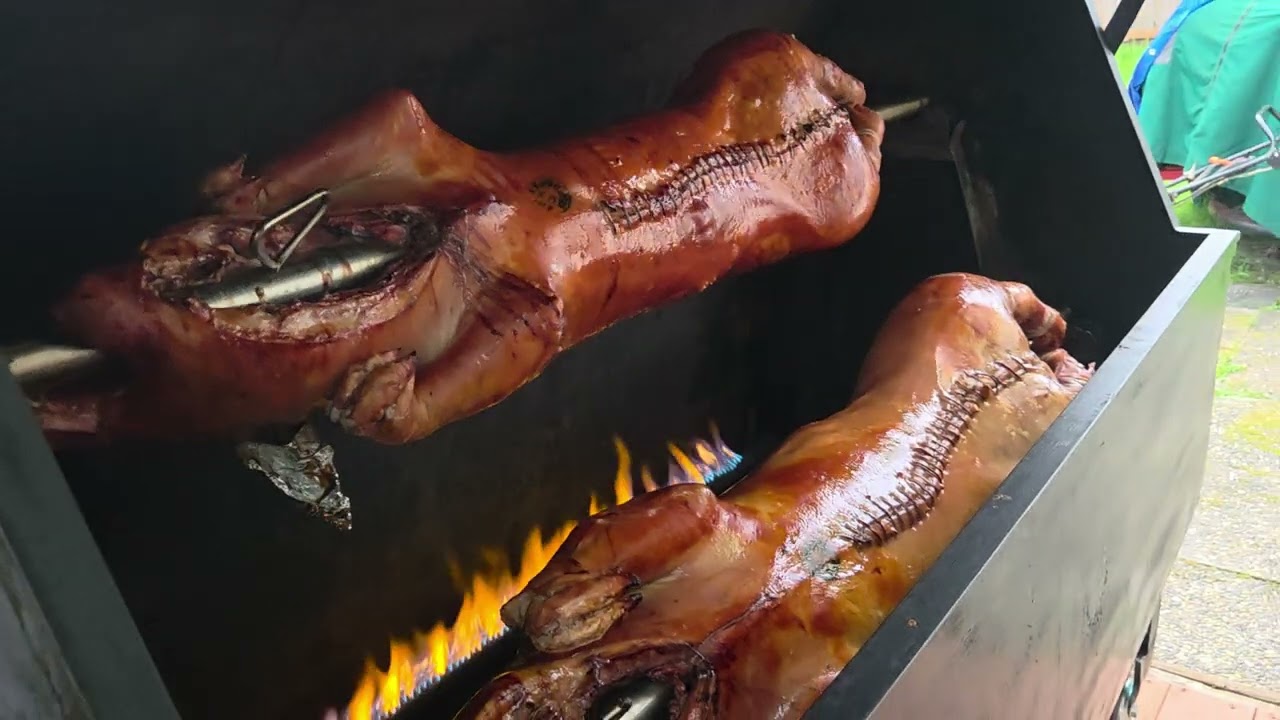 DIY PIG Roasting Machine (Lechon Baboy)
