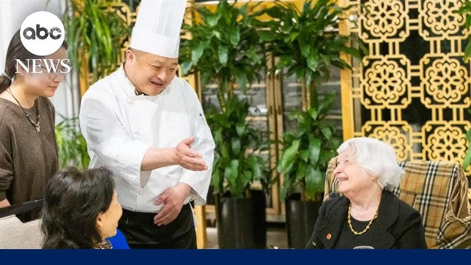 Us Treasury Secretary Janet Yellin S Trip To China Goes Viral