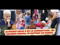 Le Prince louis a de la compétition, Les petits-enfants de la princess Anne se battent en public.