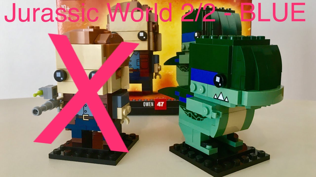 lego brickheadz jurassic park