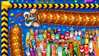 🛑🔥 Worms Zone.io HACK?! Unlimited Boost & Max Size Instantly! 😱🐍 TOP #1 Gameplay screenshot 5