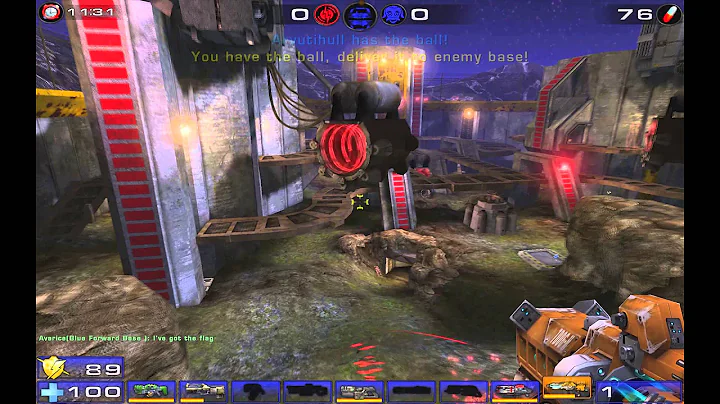 Unreal Tournament 2004 "Godlike" maxed graphics 4K / 2160p Walkthrough PART 33 - Colossus (BR)