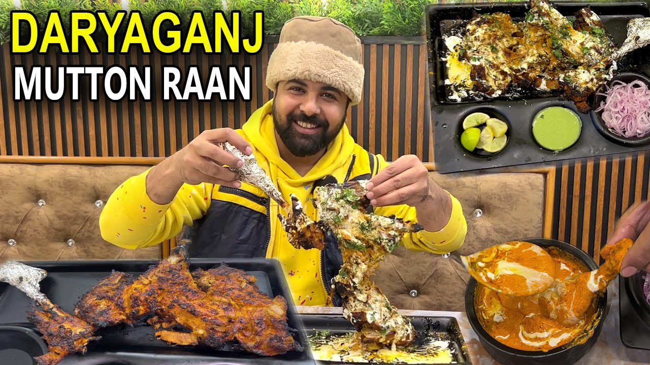 HASAN FOODS KI MUTTON RAAN AUR MUGHLAI ZAIKE | MUTTON RAAN, BUTTER ...
