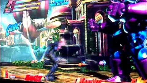 Marvel Vs. Capcom 3 Jill and Shuma-Gorath Gameplay