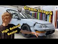 Turning This High School Senior’s Integra From Primer To Stunning | Midnight Purple Acura Integra