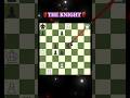 ‼️THE KNIGHT‼️#shorts #chess #ajedrez #chessmemes #chessranee #knight