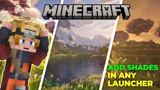 Minecraft Java: Add Shaders in ANY Launcher Without OptiFine! | Evo Uzumaki screenshot 3