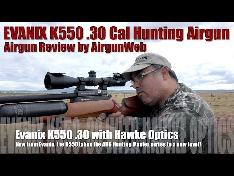 Evanix K550 Airgun Review - mult-shot hunting airgun with power & accuracy