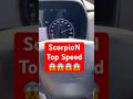 ScorpioN Top Speed test on the expressway #scorpion #scorpio #car #mahindra #viral #shorts #reels