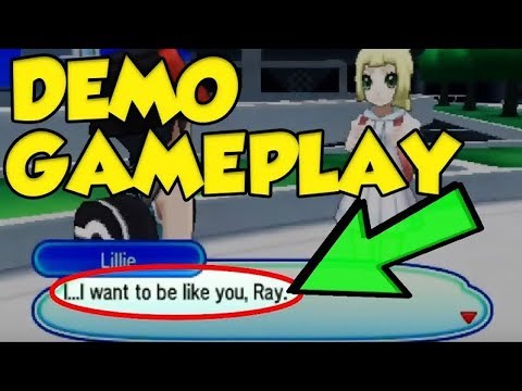 Pokemon Ultra Sun and Ultra Moon DEMO IN THE NEW TRAILER?!