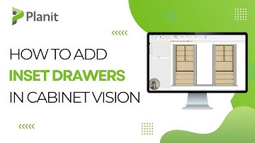 How to Add Inset Drawers to Open Cabinet Units in Cabinet Vision (Power User)