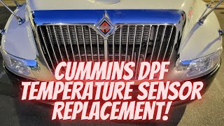 Cummins DPF Temp Sensor/SOMETHING TO WATCH FOR!
