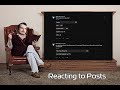 I react to Community Posts