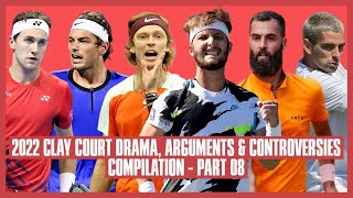 Tennis Clay Court Drama 2022 | Part 08 | Defaulted for Taking a Shower