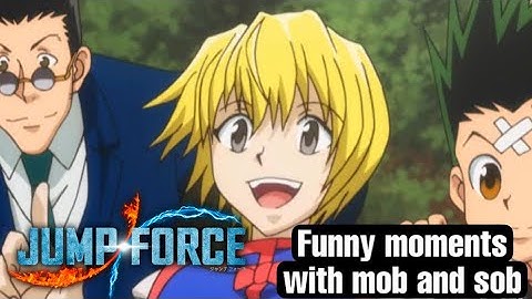 Jump Force funny moments with itormi and sobber