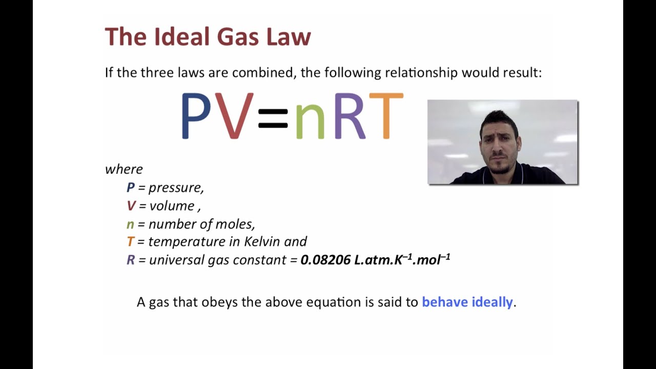 Gases | The Ideal Gas Law. - YouTube