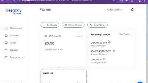 How to send your Upwork Earnings to GeegPay
