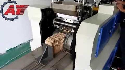 Food Grade Kraft Paper Bags Making Machine from AOYI