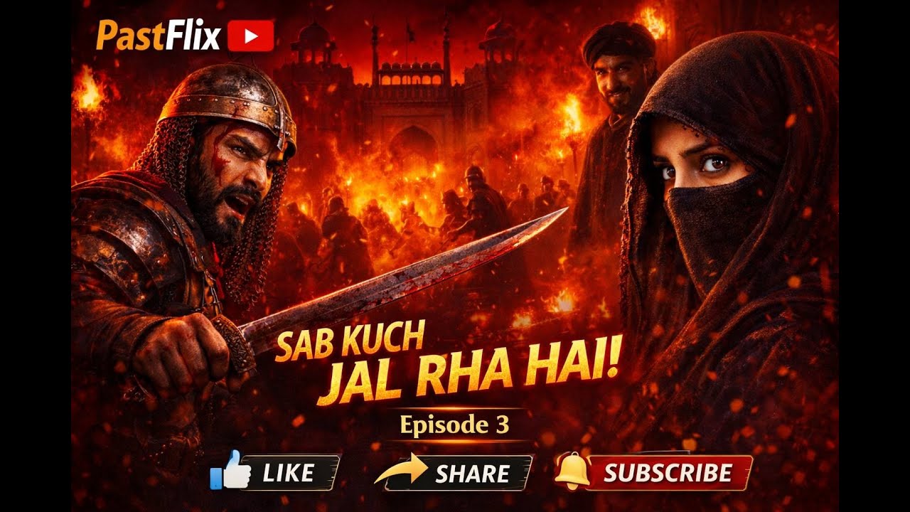 Hamza aur Zaneb ki kahani | Shahi Qila Par Hamla | Mughal Love Story Episode 3 | 