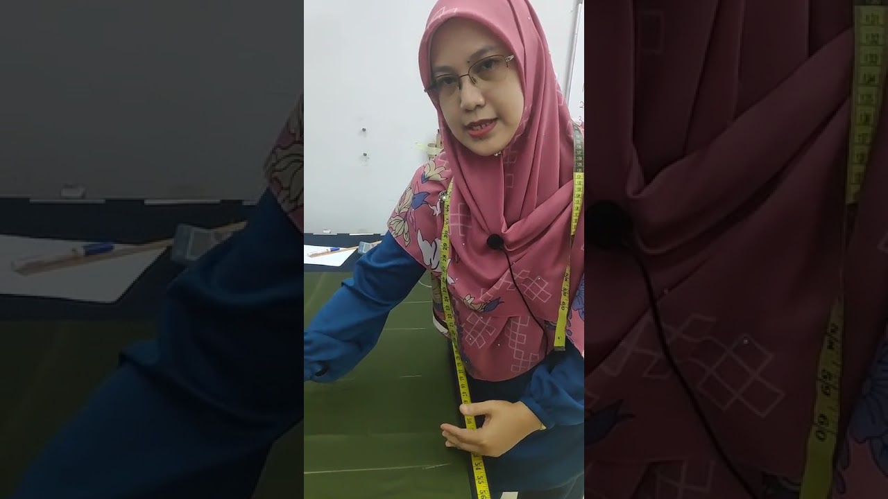 TUTORIAL BLOUSE MODEN ( BUTIK LANGSIR CANTIK )