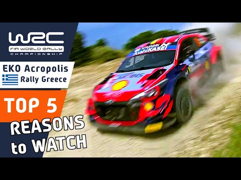 Top 5 Reasons to Watch WRC Acropolis Rally Greece 2021