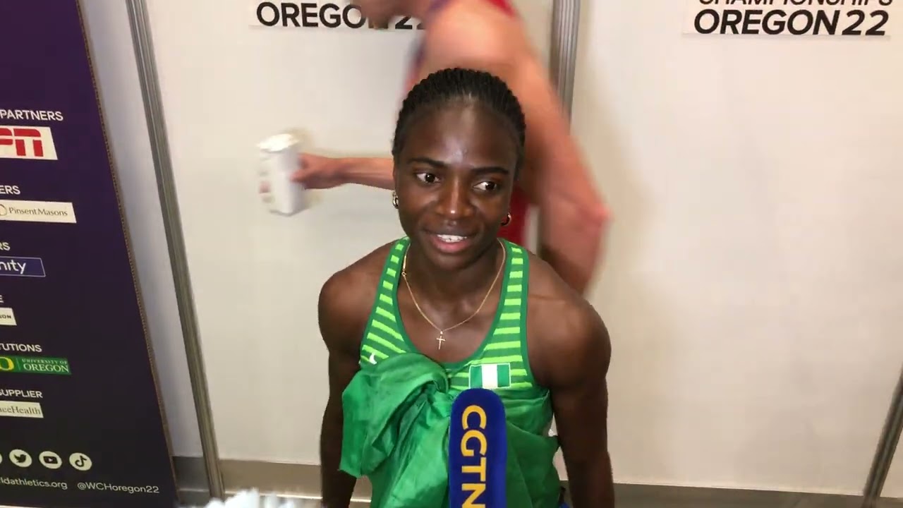 Tobi Amusan After SHATTERING The 100m Hurdles WORLD RECORD, Believes Sub-12 Is Possible