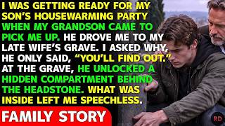 My Grandson Took Me To My Wife’s Grave Instead Of My Son’s Party — What He Found Shocked Me