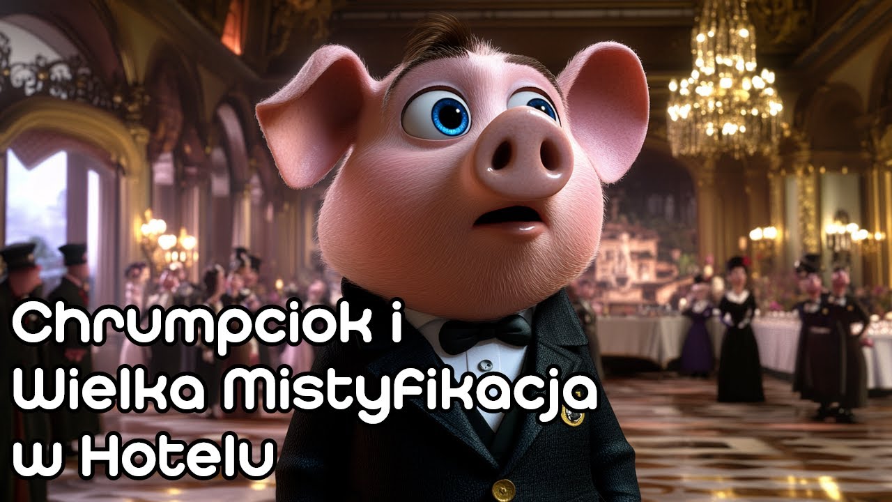 Detektyw Chrumpciok i Wielka Mistyfikacja w Hotelu 🏨 | Bajka dla dzieci na dobranoc 🌙